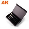 AK Interactive AK9300 DRY 4 BRUSHES SET